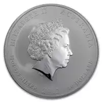 Australijski Lunar: Rok Smoka 2012 10 uncji - srebrna moneta