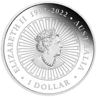 Australijski Lunar: Rok Smoka 2024 1 uncja Opal - srebrna moneta