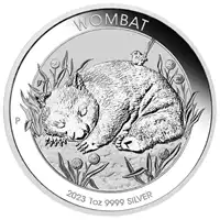 Australijski Wombat 1 uncja 2023 - srebrna moneta