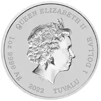 Bart Simpson 1 uncja 2022 - srebrna moneta