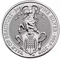 Bestie Królowej 2019: Yale Beaufortów 2 uncje - srebrna moneta