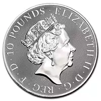 Bestie Królowej 2020: Sokół Plantagenetów 10 uncji - srebrna moneta