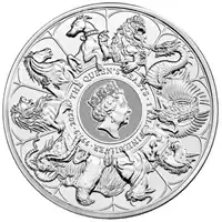 Bestie Królowej 2021: Completer 1 kilogram - srebrna moneta