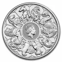 Bestie Królowej 2021: Completer 2 uncje - srebrna moneta