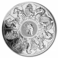 Bestie Królowej 2022: Completer 10 uncji - srebrna moneta