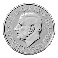 Bestie Tudorów: Jednorożec Seymour 2 uncje 2024 - srebrna moneta