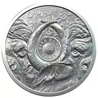 Big Five: Bawół 1 uncja 2021 - srebrna moneta