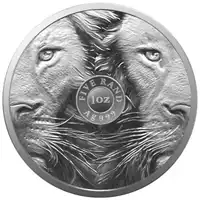 Big Five: Lew 1 uncja 2022 - srebrna moneta