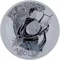 Bogowie Olimpu: Apollo 1 uncja 2023 - srebrna moneta