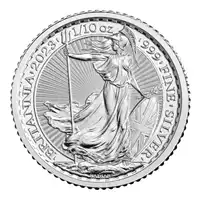 Britannia 1/10 uncji 2023 - srebrna moneta