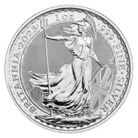 Britannia 1 uncja 2023 Królowa Elżbieta - srebrna moneta