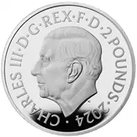 Britannia 1 uncja 2024 Proof - srebrna moneta