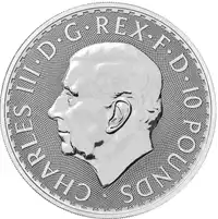 Britannia 10 uncji 2024 - srebrna moneta