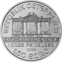 Filharmonicy Wiedeńscy 1 uncja 2023 - srebrna moneta