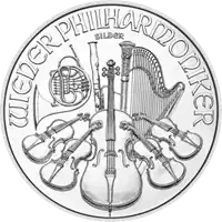 Filharmonicy Wiedeńscy zestaw 20 x 1 uncja 2024 - srebrna moneta