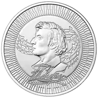 Fryderyk Chopin zestaw 100 x 1 Talar 1 uncja 2024 - srebrna moneta