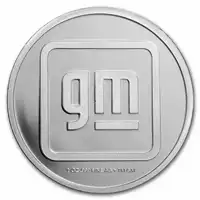 General Motors Modern Logo 1 uncja 2022 - srebrna moneta