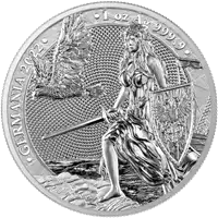 Germania 1 uncja 2022 - srebrna moneta