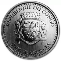 Goryl Srebrnogrzbiety 1 uncja 2017 - srebrna moneta