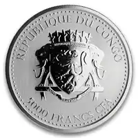Goryl Srebrnogrzbiety 1 uncja 2019 - srebrna moneta