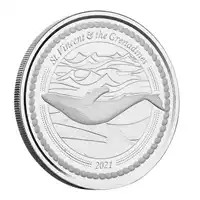Humpback Whale 1 uncja 2021 - srebrna moneta