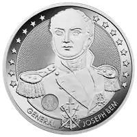 Józef Bem 1 Talar 1 uncja 2024 - srebrna moneta