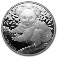 Koala 1 uncja 2009 - srebrna moneta