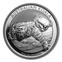 Koala 1 uncja 2012 - srebrna moneta
