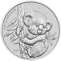 Koala 1 uncja 2024 - srebrna moneta