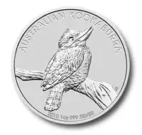 Kookaburra 1 uncja 2010 - srebrna moneta