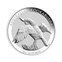 Kookaburra 1 uncja 2011 - srebrna moneta