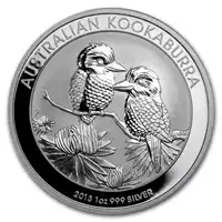 Kookaburra 1 uncja 2013 - srebrna moneta
