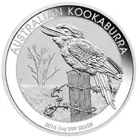 Kookaburra 1 uncja 2016 - srebrna moneta