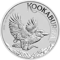 Kookaburra 1 uncja 2024 - srebrna moneta