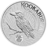 Kookaburra 1 uncja 2025 - srebrna moneta