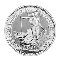 Koronacja Karola III Britannia 1 uncja 2023 - srebrna moneta