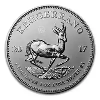 Krugerrand 1 uncja 2017 50. rocznica - srebrna moneta