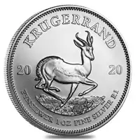 Krugerrand 1 uncja 2020 - srebrna moneta