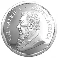 Krugerrand 1 uncja 2021 Proof - srebrna moneta