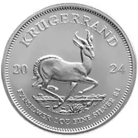 Krugerrand zestaw 25 x 1 uncja 2024 - srebrna moneta