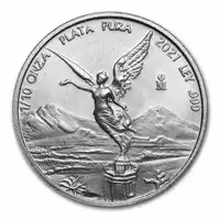 Meksykański Libertad 1/10 uncji 2021 - srebrna moneta
