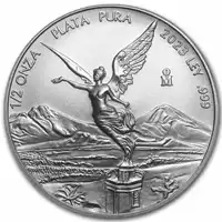 Meksykański Libertad 1/2 uncji 2023 - srebrna moneta