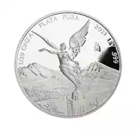Meksykański Libertad 1/20 uncji 2021 Proof - srebrna moneta