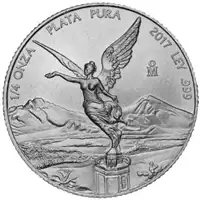 Meksykański Libertad 1/4 uncji 2017 - srebrna moneta