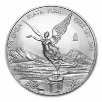 Meksykański Libertad 1/4 uncji 2022 - srebrna moneta