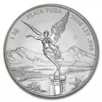 Meksykański Libertad 1 kilogram 2008 - srebrna moneta