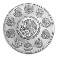 Meksykański Libertad 2 uncja 2021 - srebrna moneta