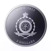 Niue: Equilibrium 1 uncja 2023 Proof - srebrna moneta