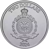Niue Truth - Roaring Lion 1 uncja 2024 - srebrna moneta