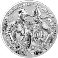 Rycerze Maltańscy 1 uncja 2022 - srebrna moneta